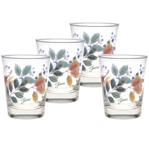 Fiesta 15 oz. Fiesta Autumn Fields Tapered Double Old Fashion - Set of 4
