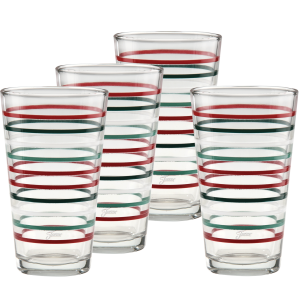 Fiesta 16 oz. Fiesta Americana Thin Stripe Cooler Glass - Set of 4